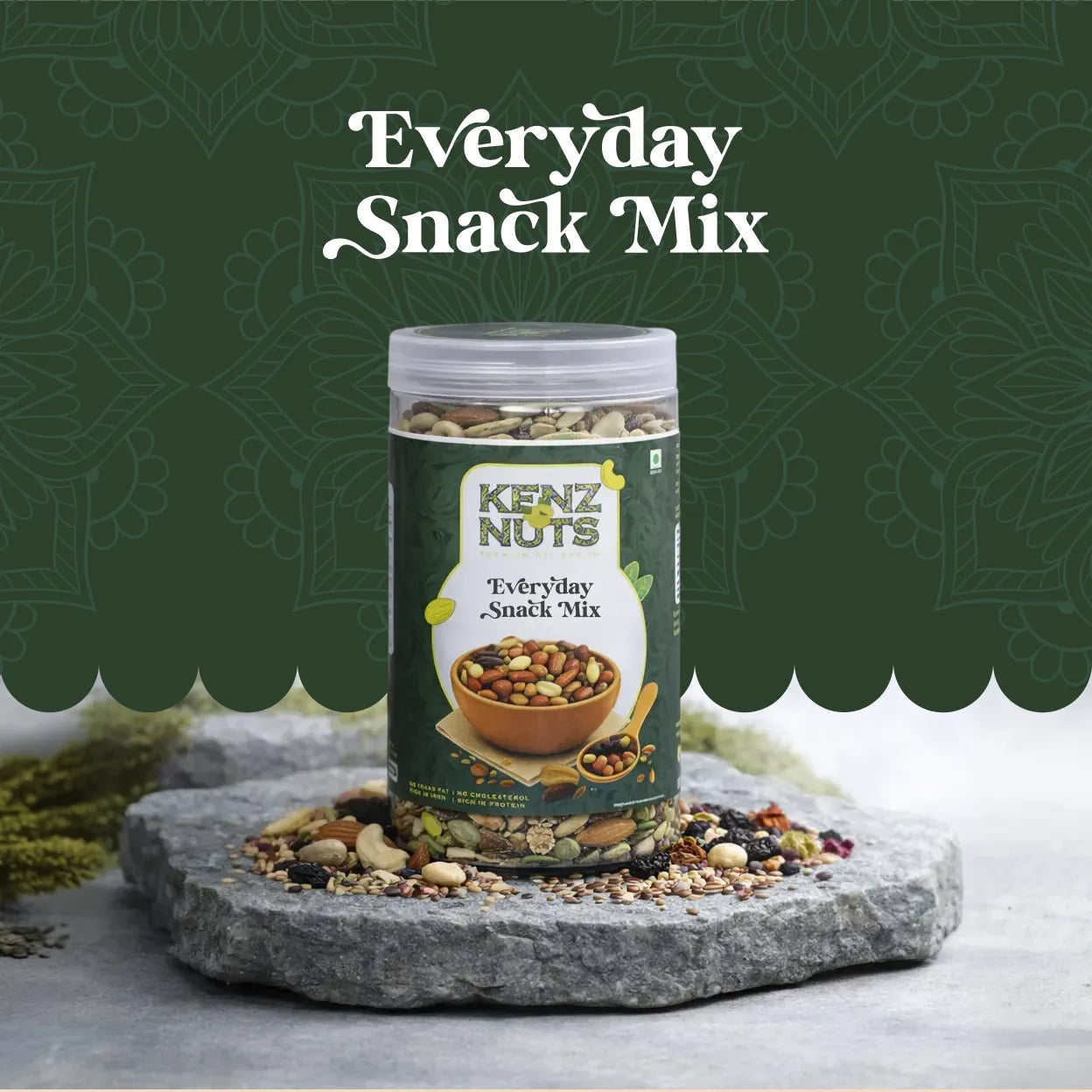Everyday Snack Mix – Nuts, Dry fruits & Seeds | KenzNuts