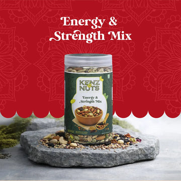 Energy & Strength Mix – Kharik, Seeds & Ghee | KenzNuts