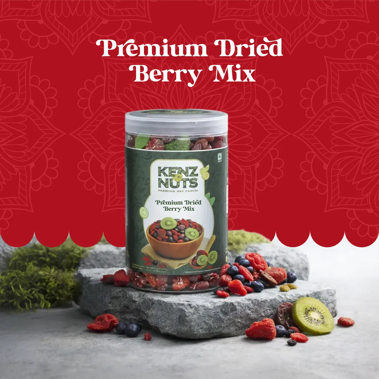Premium Dried Berry Mix – Everyday Antioxidant | KenzNuts